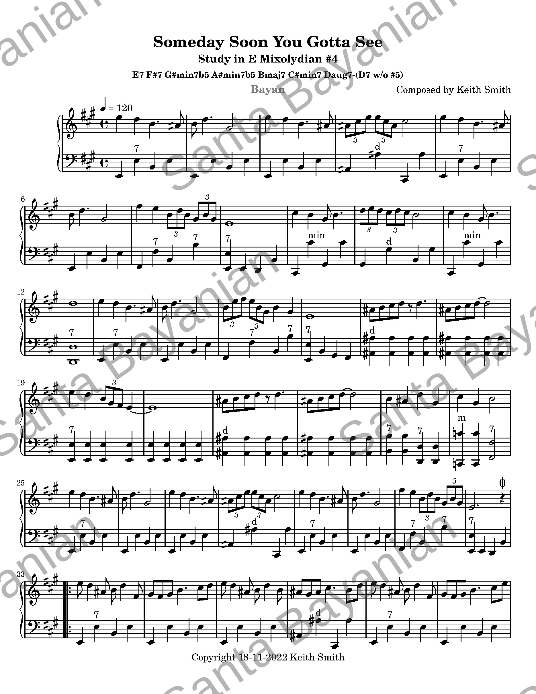 Preview of Someday Soon You Gotta See sheet music