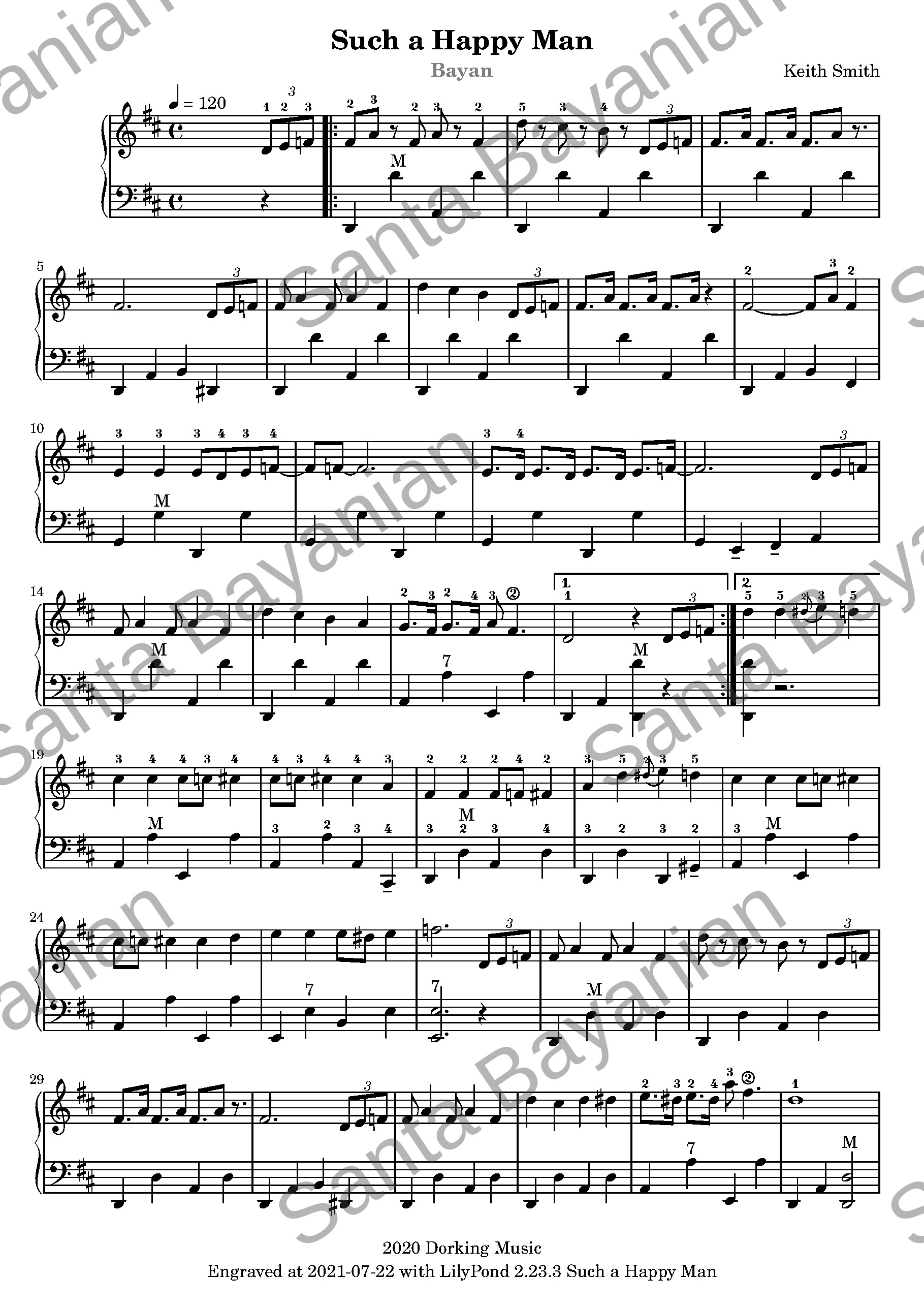 Preview of Such a Happy Man sheet music